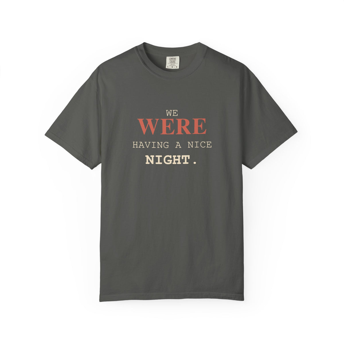 We Were Having A Nice Night T-Shirt