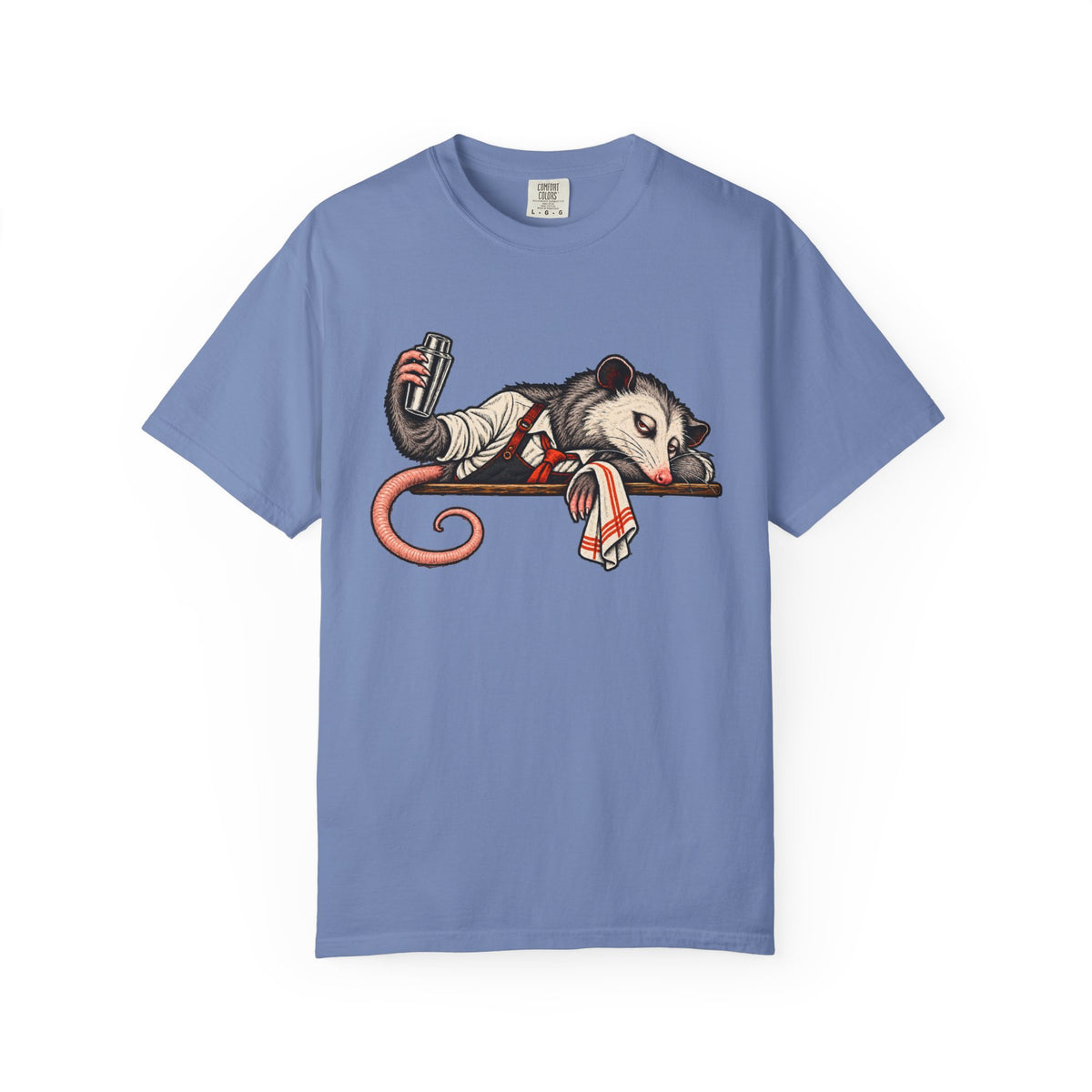 Exhausted Possum Bartender T-Shirt