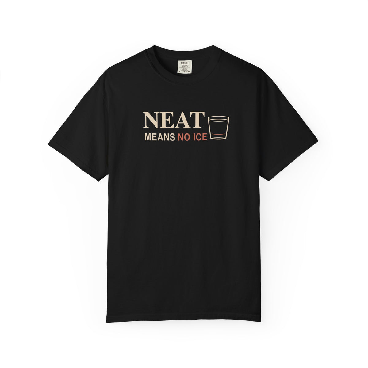 Neat Means No Ice Dark T-Shirt