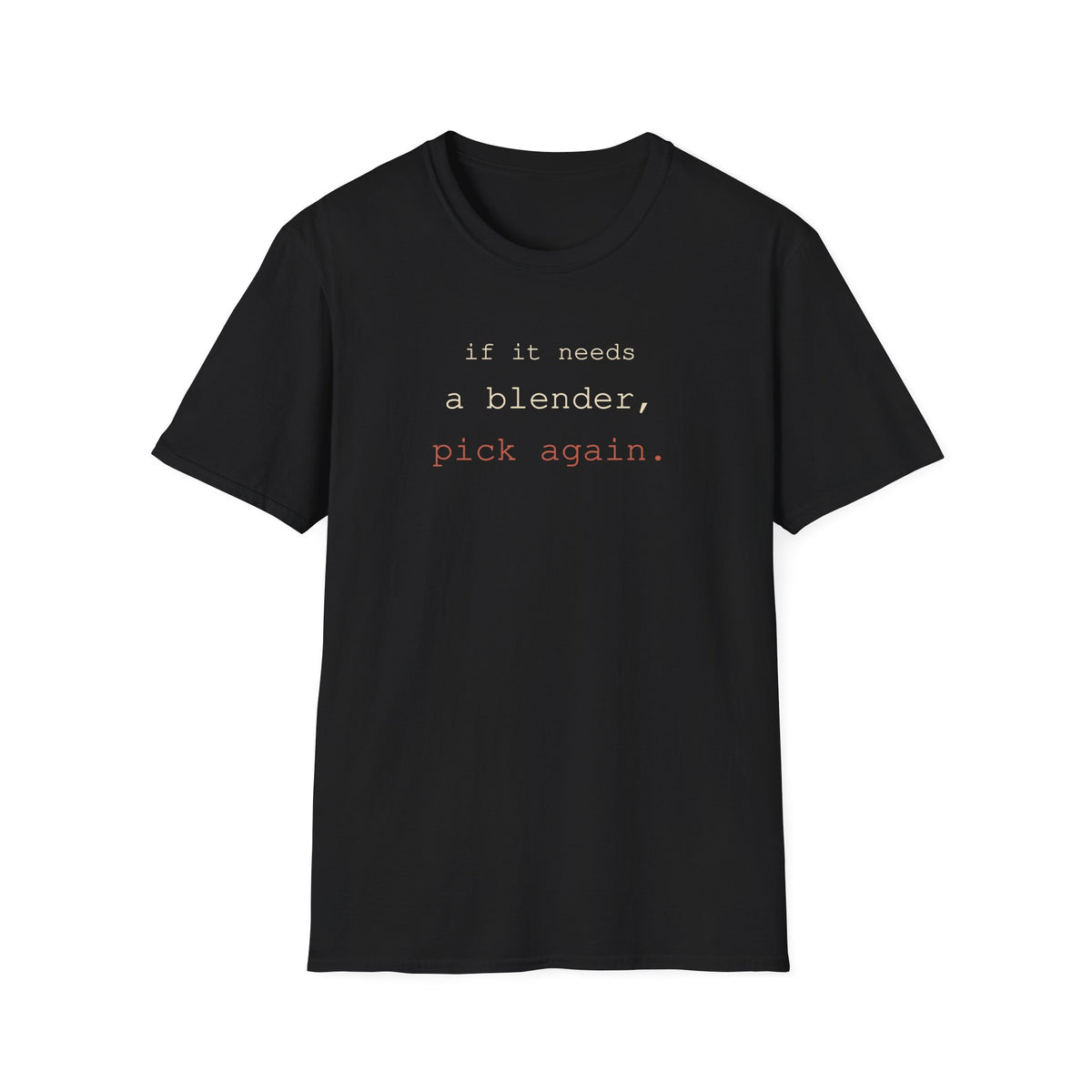 Blender Pick Again T-Shirt