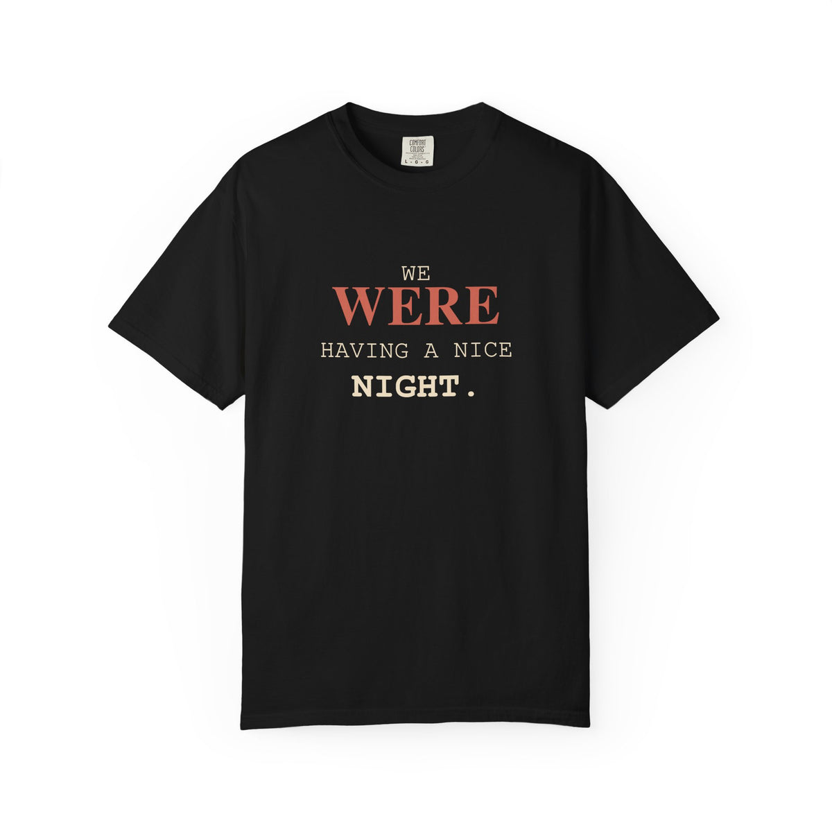 We Were Having A Nice Night T-Shirt
