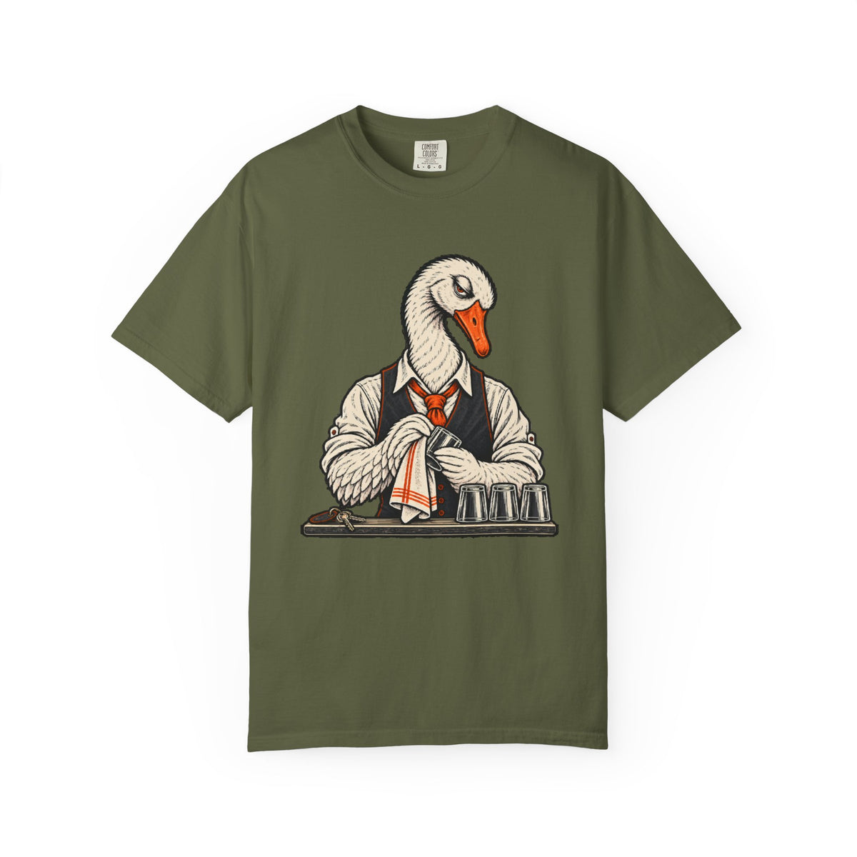 Goose Bartender Looking T-Shirt