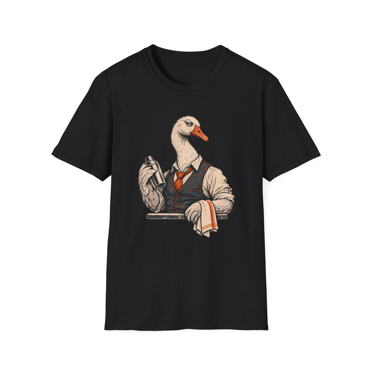 Mr Goose Listening T-Shirt