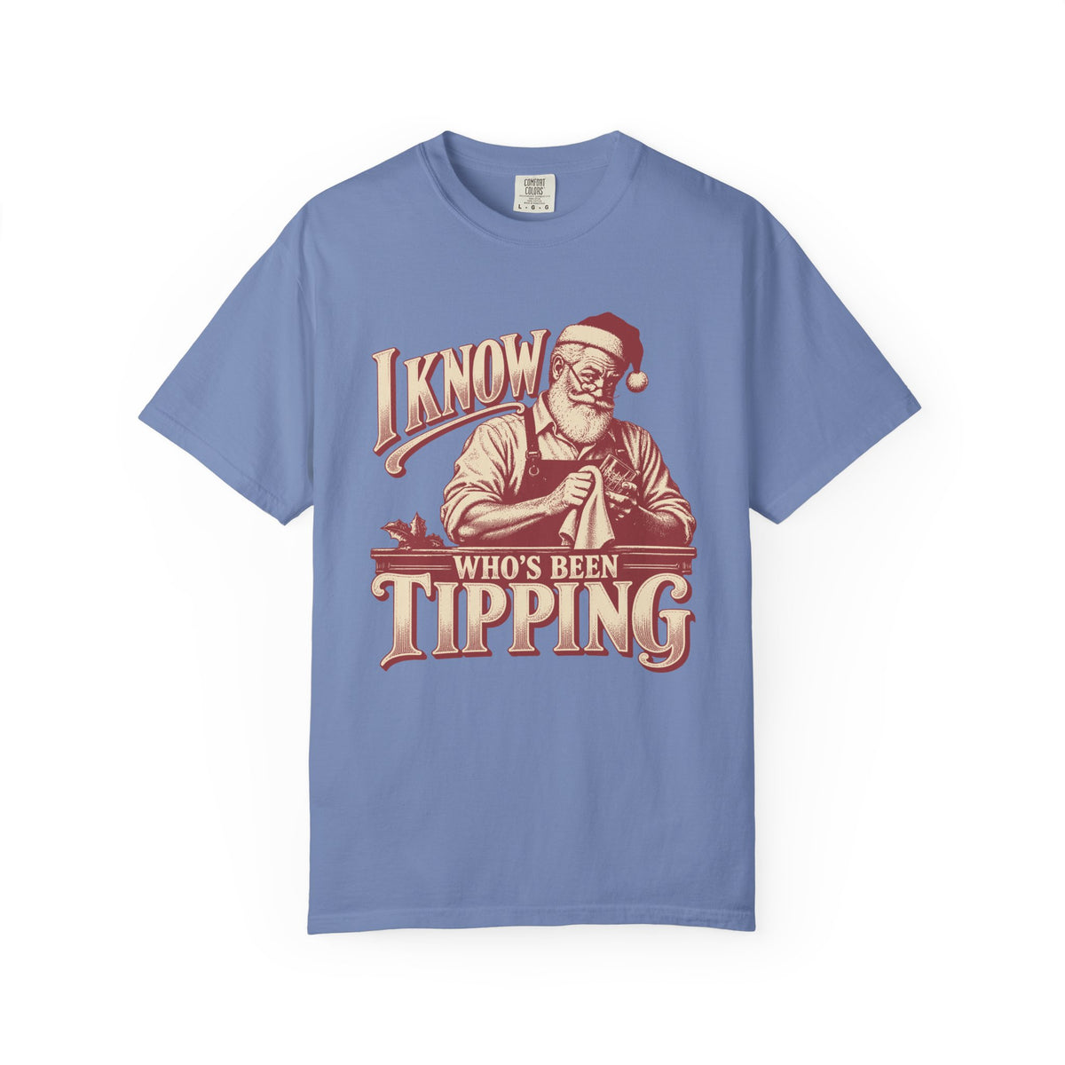 I Know Whos Been Tipping Santa T-Shirt