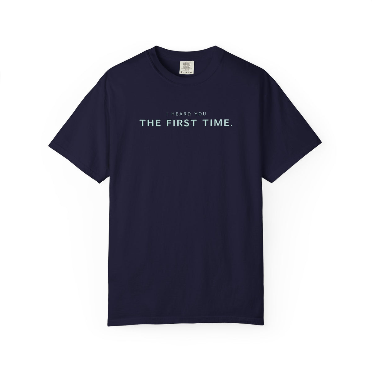 First Time. T-Shirt