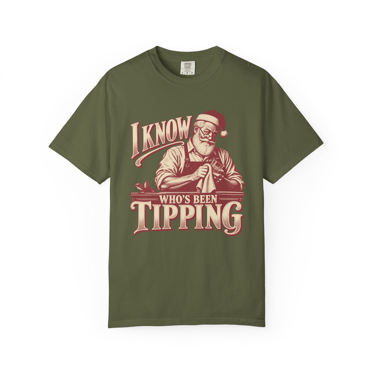I Know Whos Been Tipping Santa T-Shirt