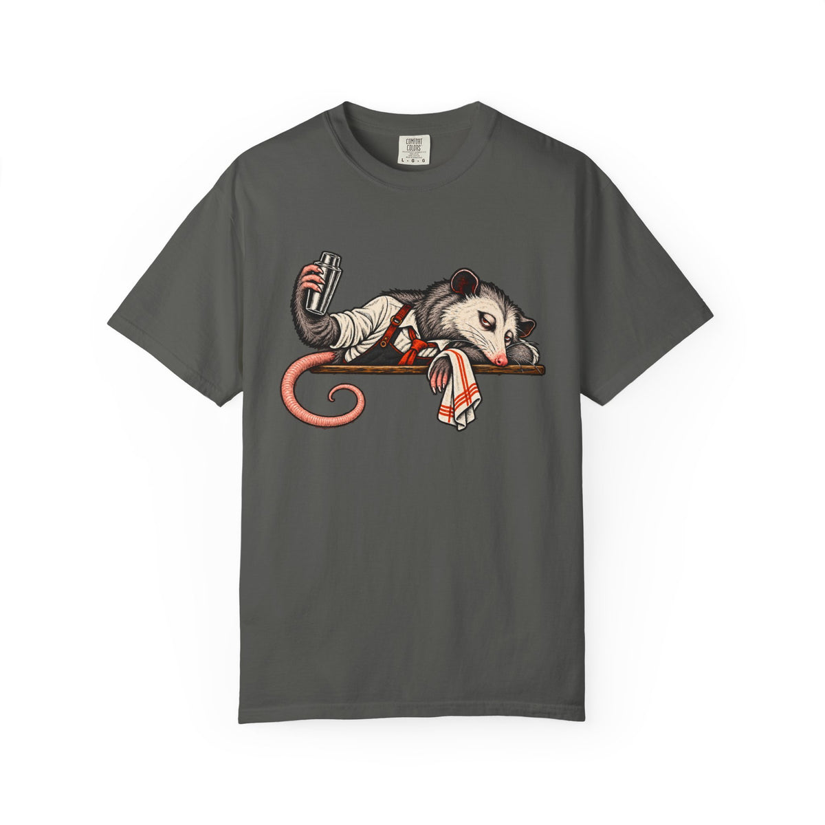 Exhausted Possum Bartender T-Shirt