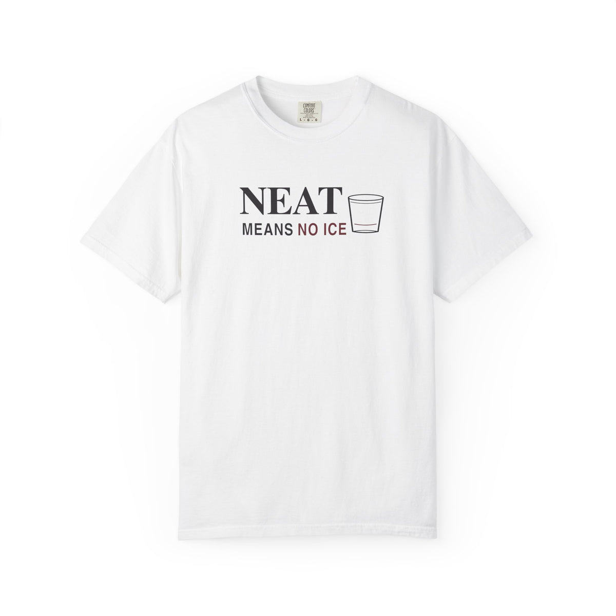 Neat Means No Ice Dark T-Shirt