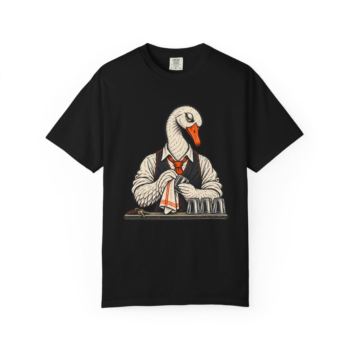Goose Bartender Looking T-Shirt